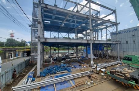 ドリームウェア厚木工事中の写真1