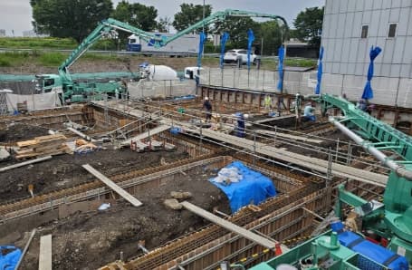 ドリームウェア厚木工事中の写真2